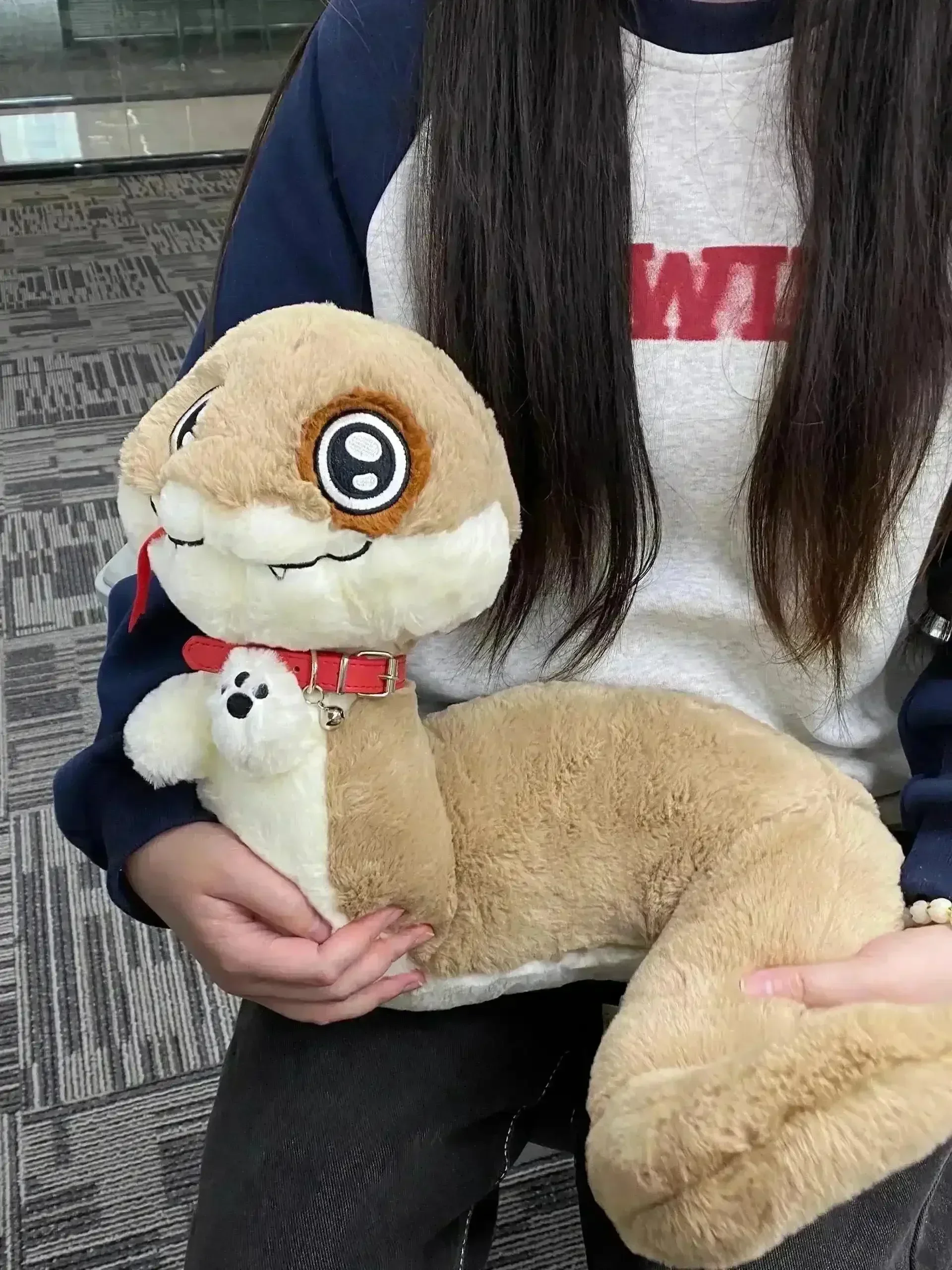 Serpentine Swirl Snake Plushie (36 cm) - Image 5