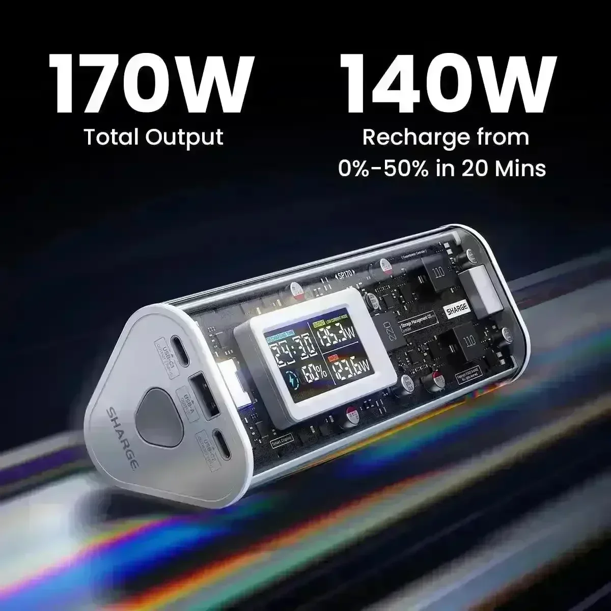 Sharge Shargeek 170 Power Bank (24000mAh) - Image 2