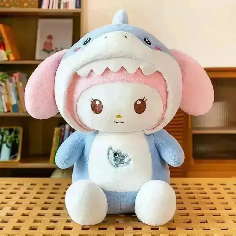 Shark Kuromi My Melody Piggy Plushie - Image 6