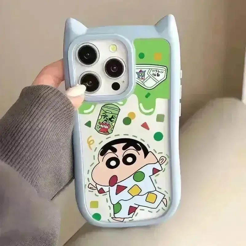 Shinchan Cat Ears Phone Case (For iPhones) - Image 5