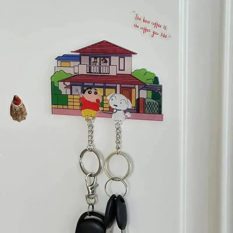 Shinchan House Wall Mount Couple Keychain - Image 13