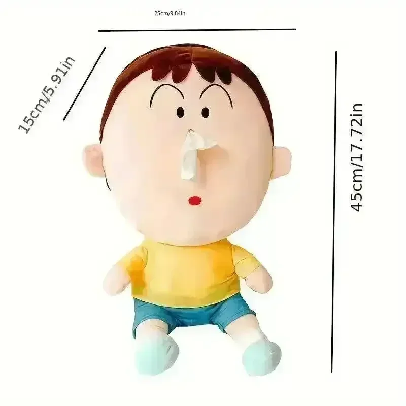Shinchan Plush Tissue Holder Doll - Image 18