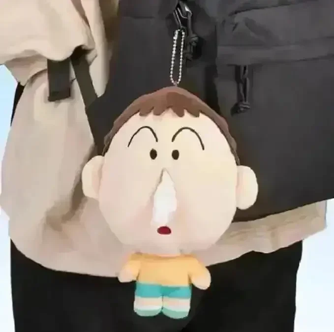 Shinchan Plush Tissue Holder Doll - Image 3