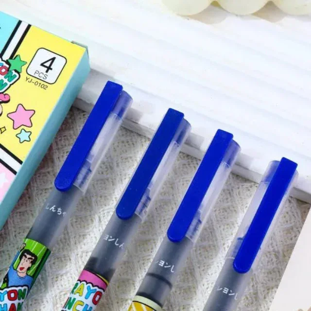 Shinchan Sleepy Box Gel Pen (Set of 4) - Image 4