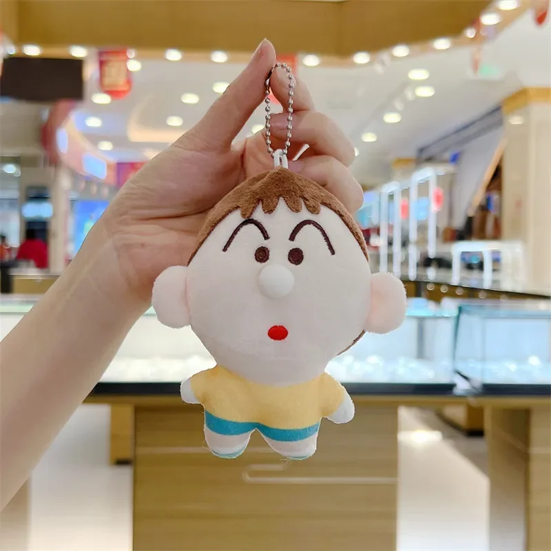 Shinichan Bubble Blower Plush Keychain - Image 2