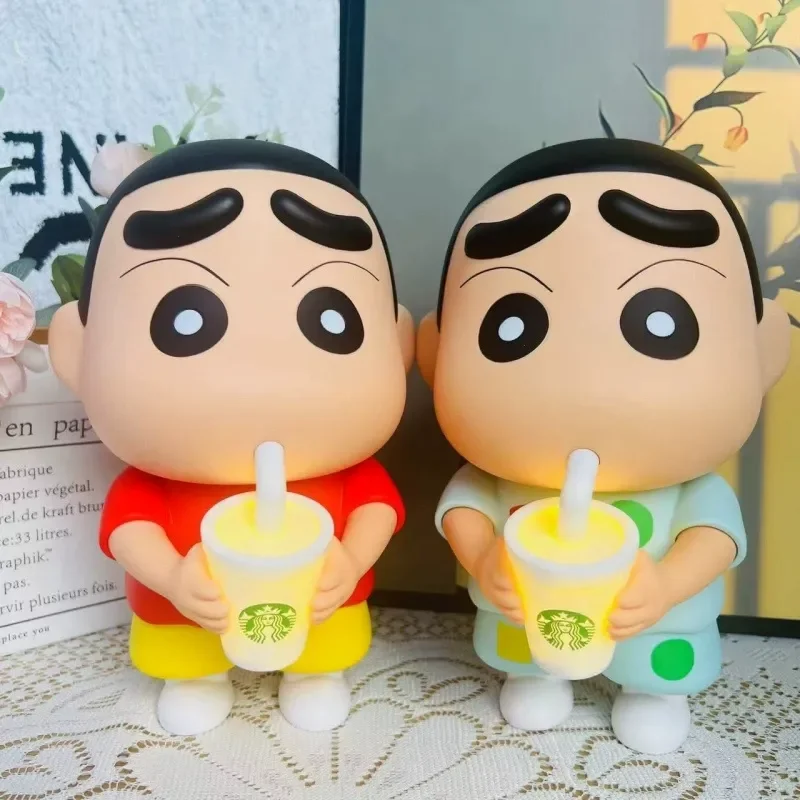 Shinichan Cheeky Boy LED Piggy Bank