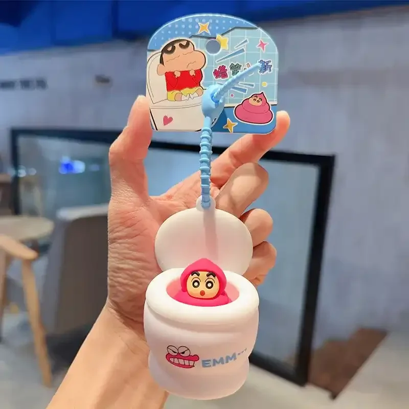Shinichan Poop Pop-out Squishy Keychain - Image 6