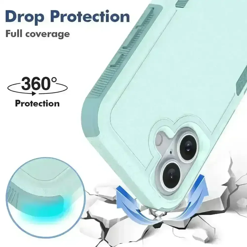 Shockproof Two Layer Protection Case (For iPhones) - Image 7