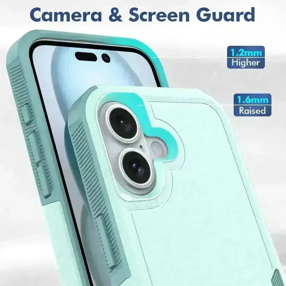 Shockproof Two Layer Protection Case (For iPhones) - Image 8
