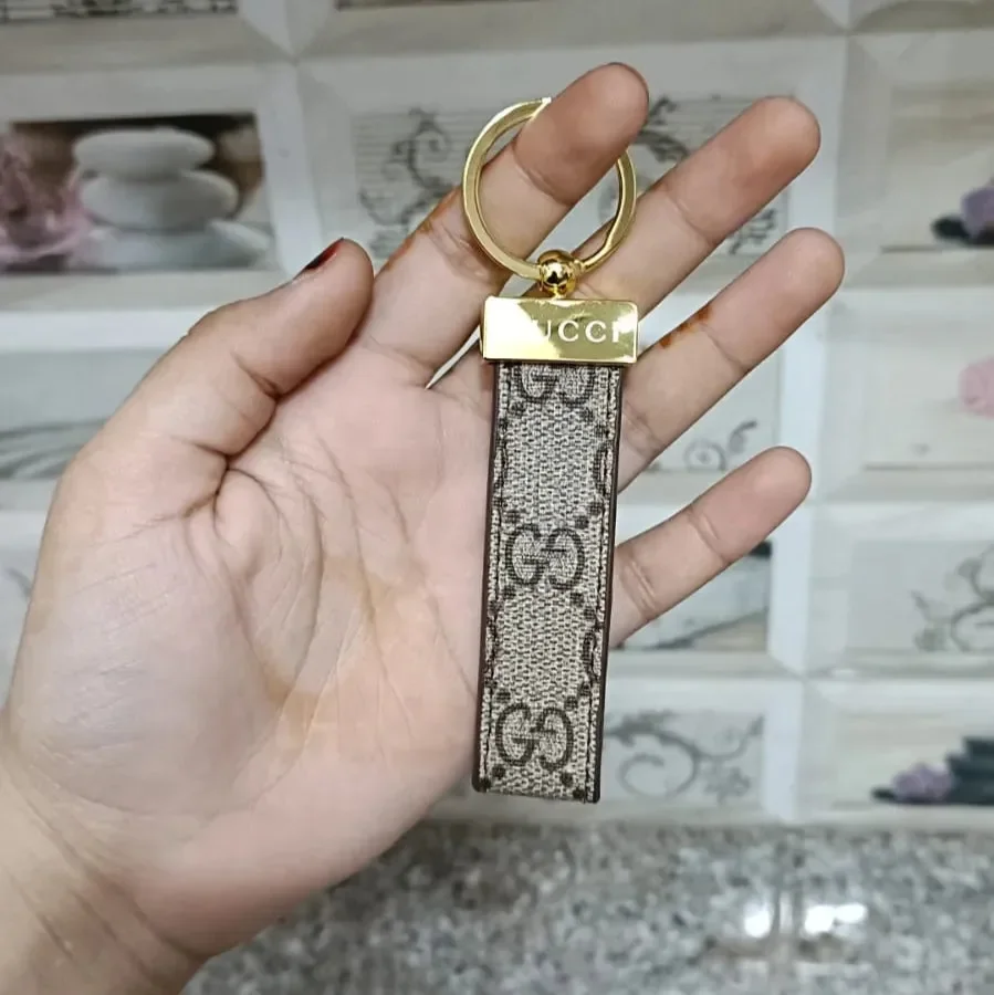 Signature Loop Premium Leather Keychain - Image 25