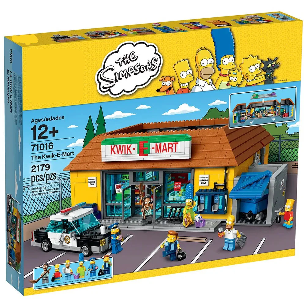 Simpsons Kwik-E-Mart Building Blocks (2179 Pcs) - Image 2