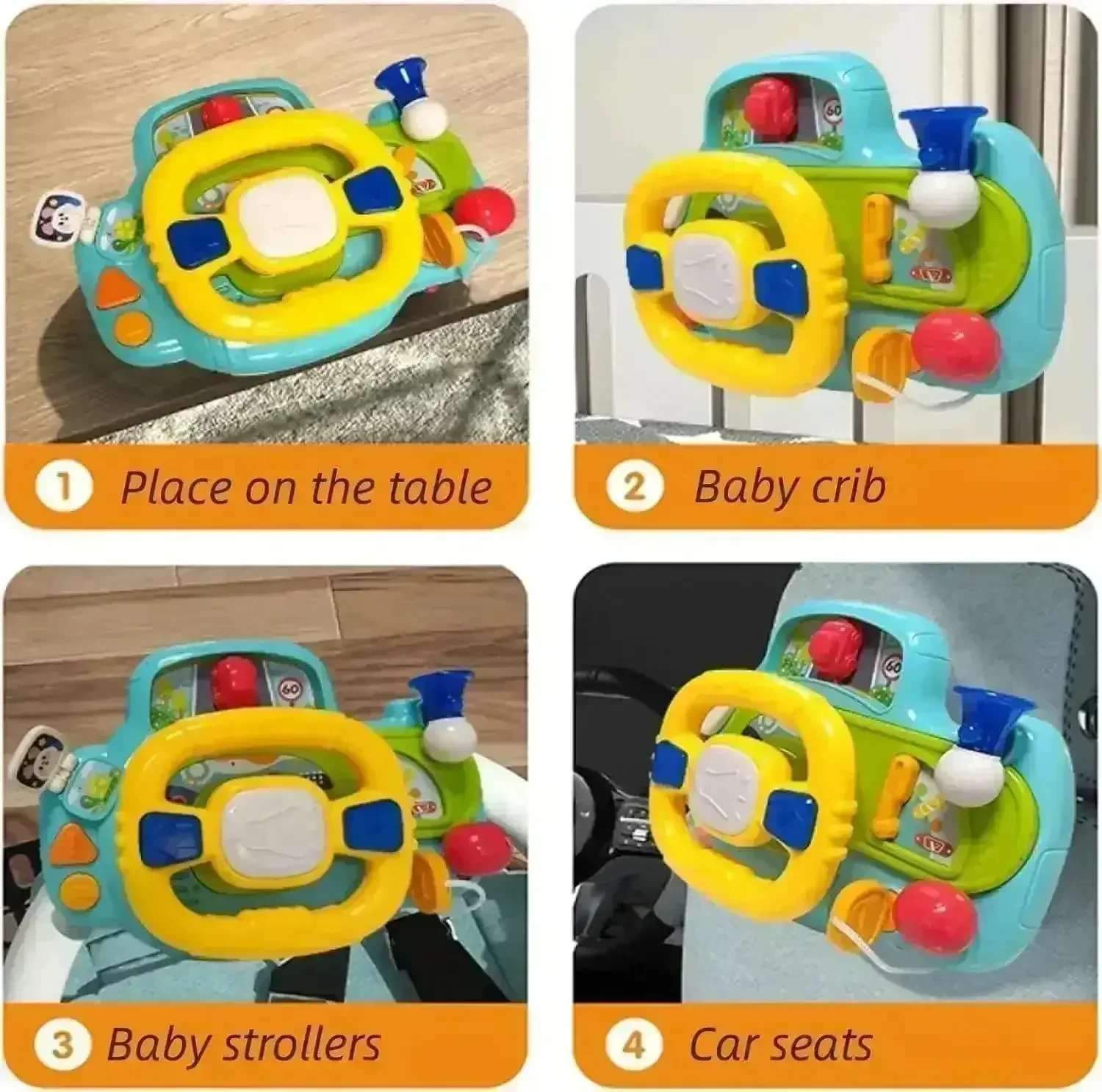 Simulation Steering Wheel with Music - Image 3