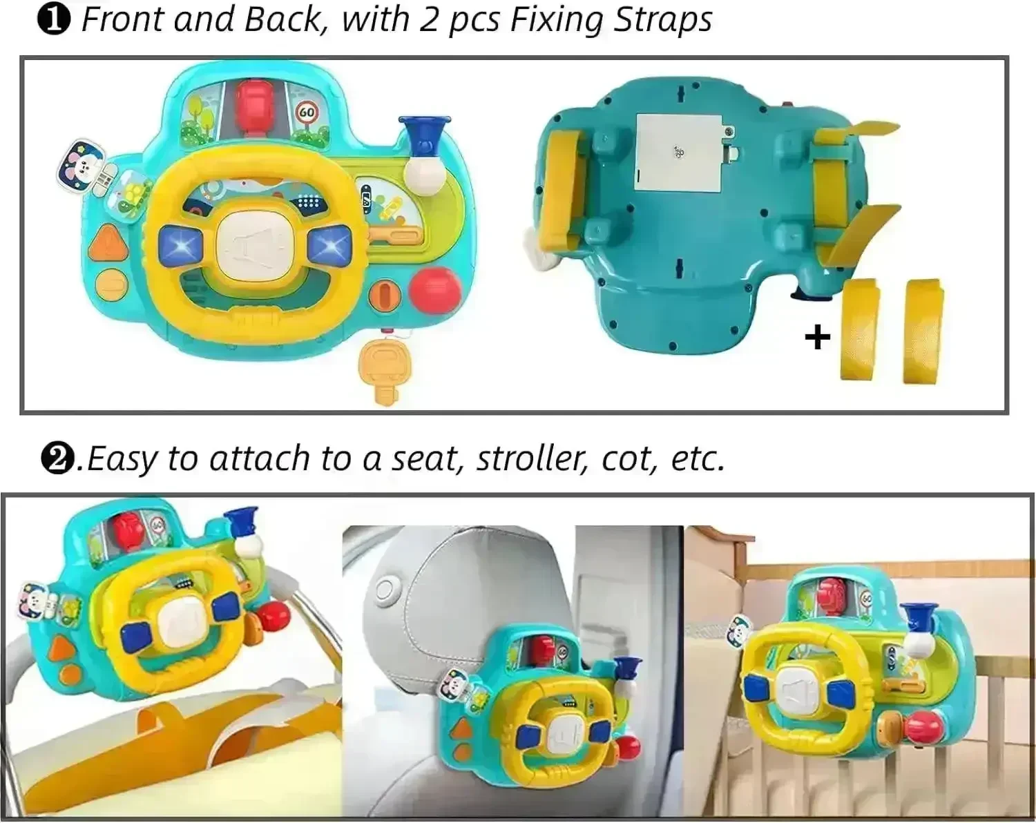 Simulation Steering Wheel with Music - Image 5
