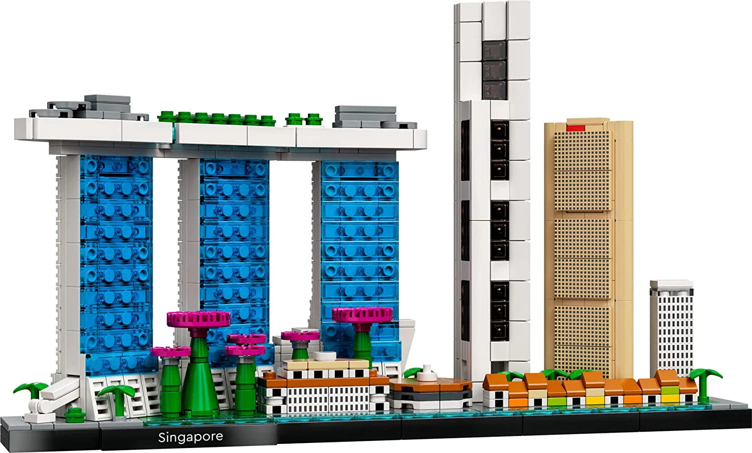 Singapore Skyline Architrcture Blocks (827 Pcs) - Image 2