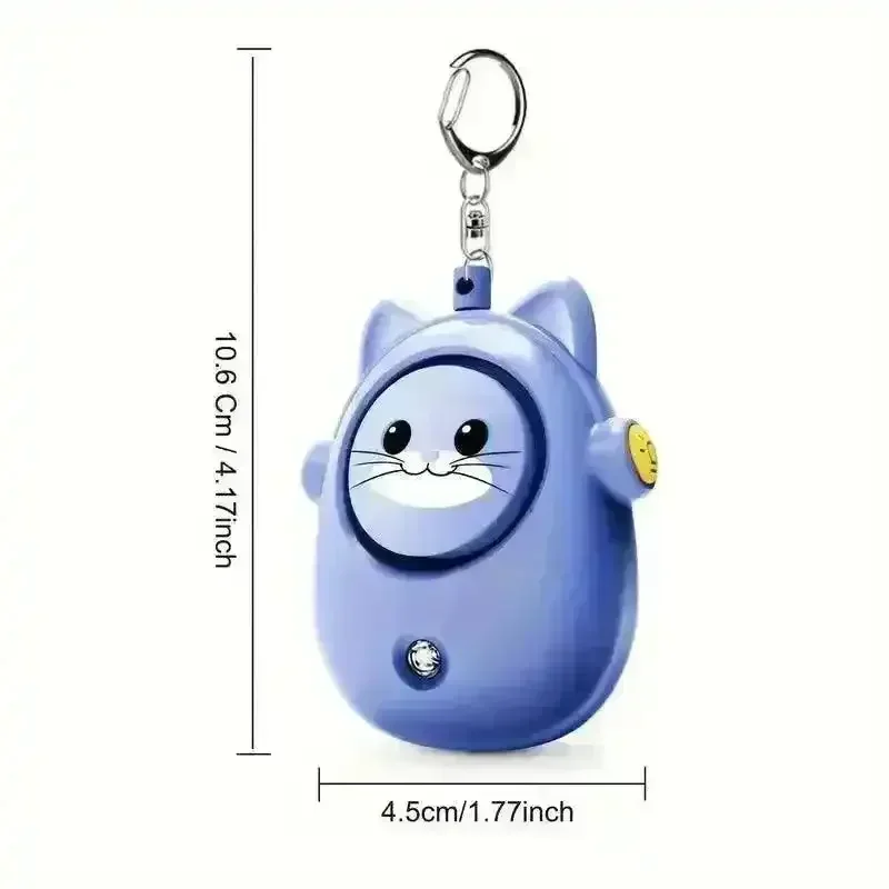 Siren Cat Safety Keychain - Image 15