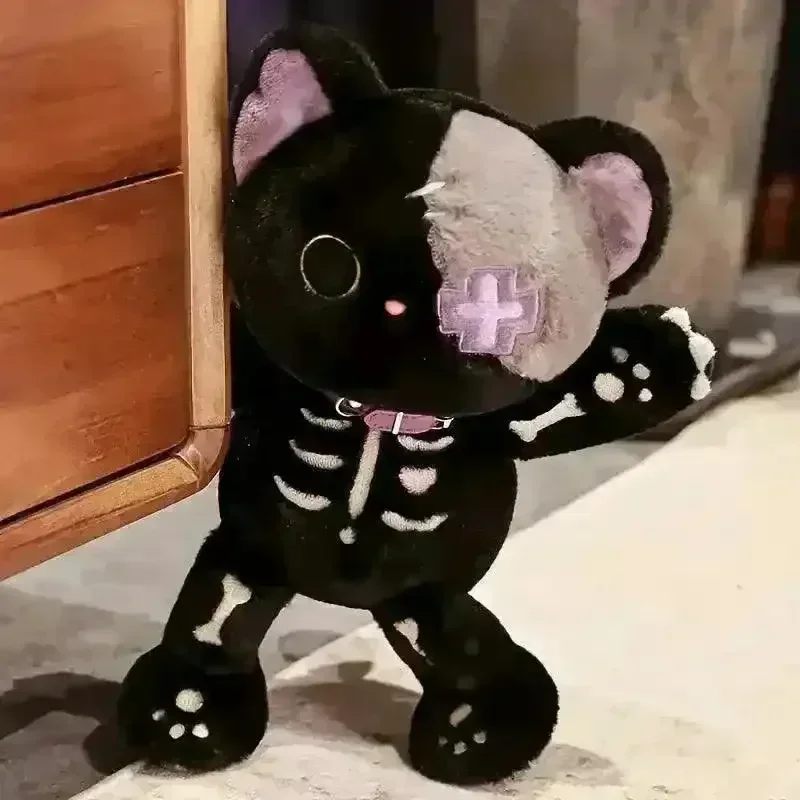 Skeleton Cat Plush Toy (40 cm) - Image 6