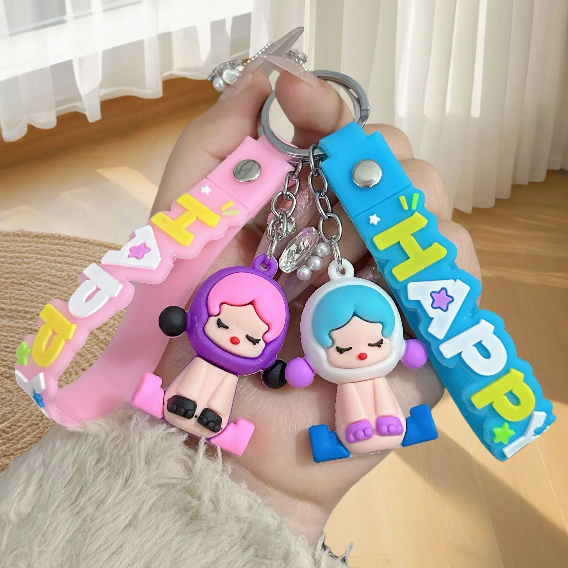 Skullpanda Matte Doll Keychain - Image 2