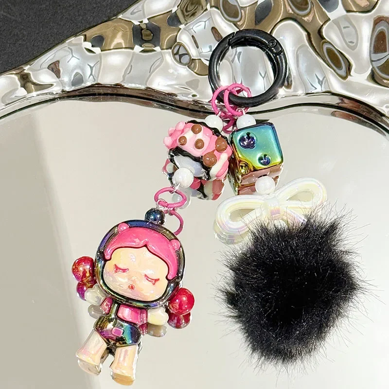 Skullpanda Puffy Punk 3D Keychain - Image 4
