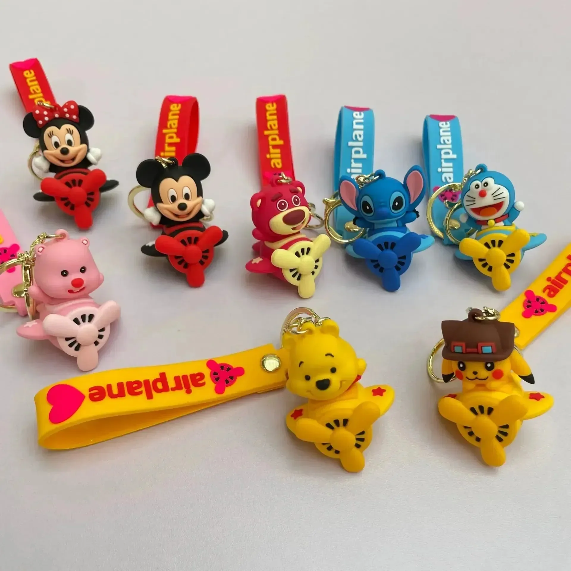 Sky-High Friends Cartoon Keychain - Image 3
