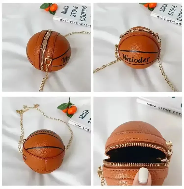 Slam Dunk Basketball Crossbody Bag - Image 7