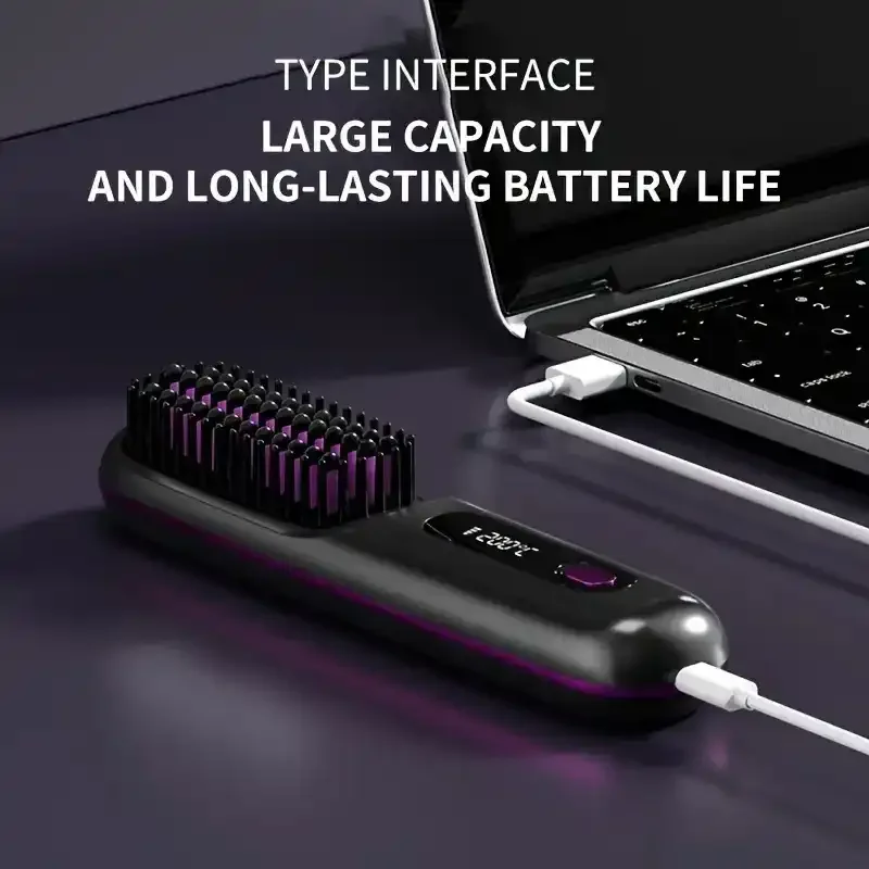 Sleek & Go Wireless Hair Straightener Comb - Image 6