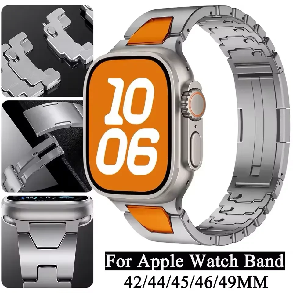 Sleek Summit Steel Band (for Apple Watch) - Image 2