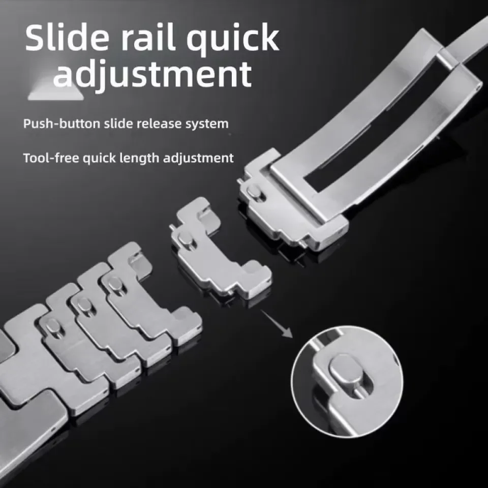 Sleek Summit Steel Band (for Apple Watch) - Image 6