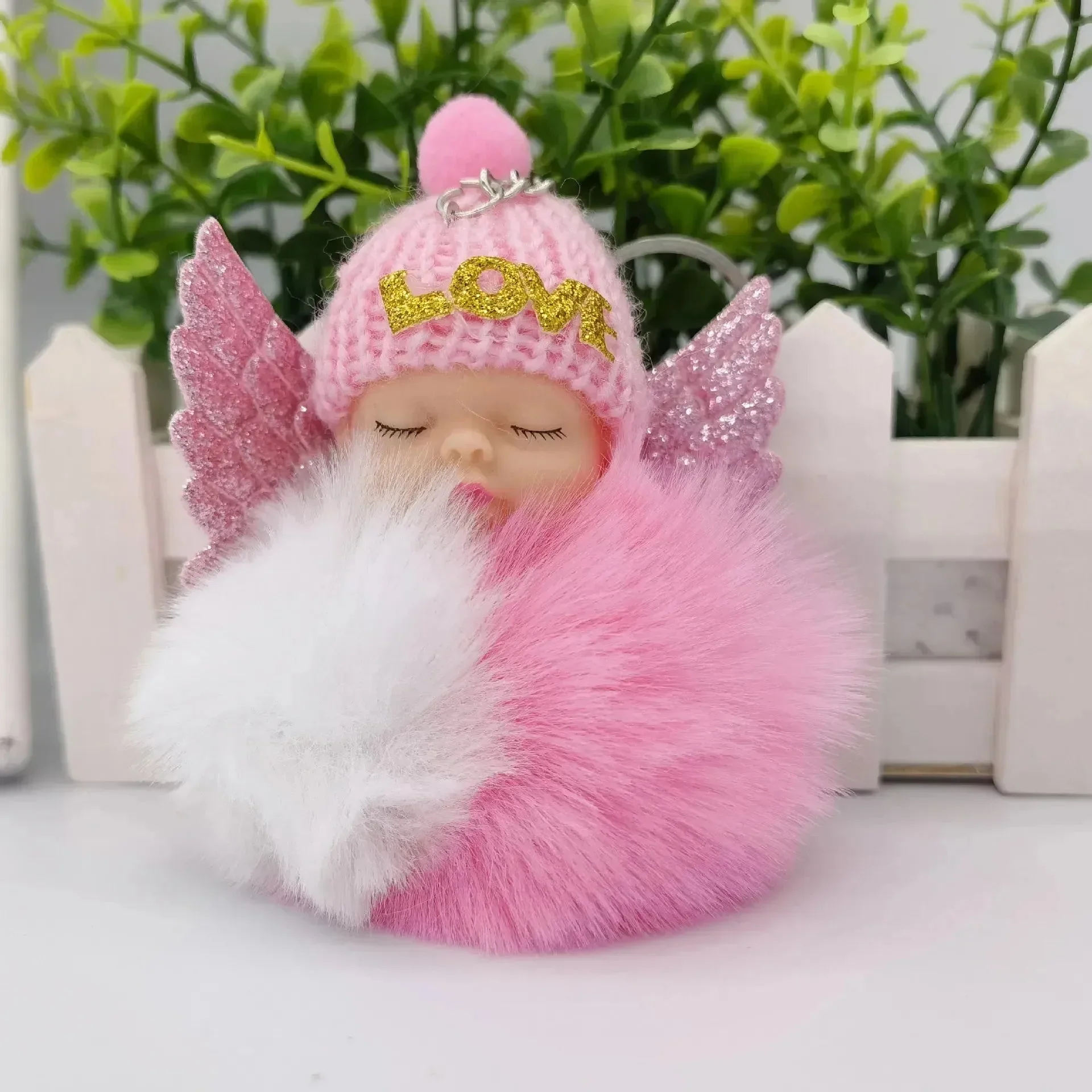 Slumber Baby Wings Fur Pendant - Image 4