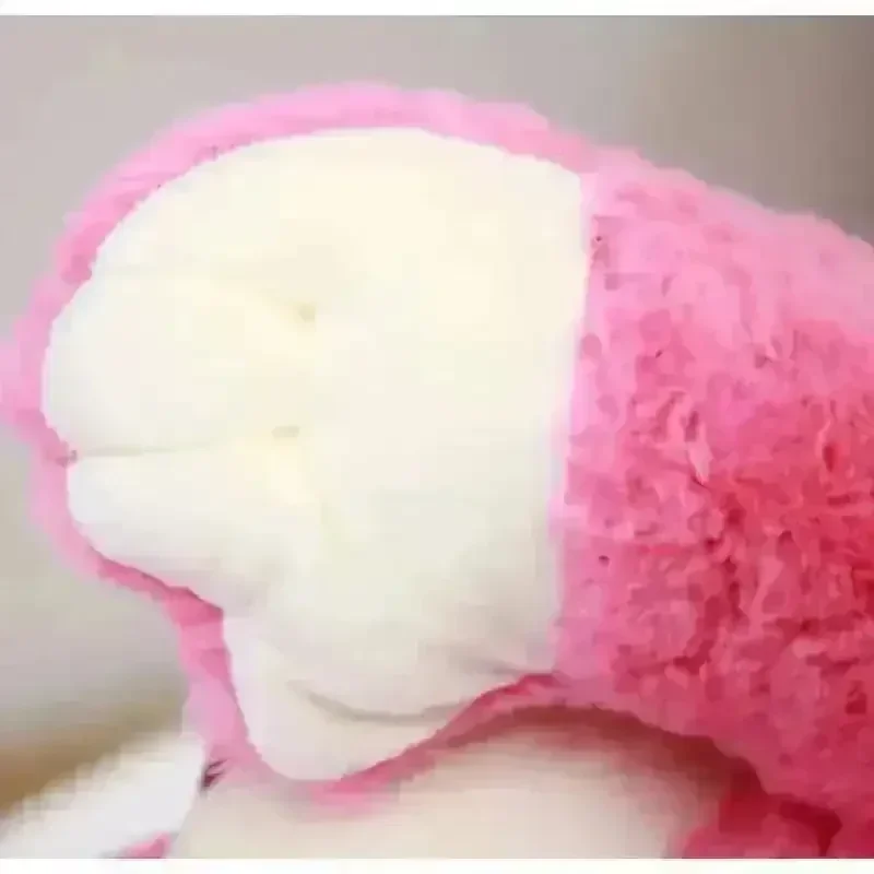 Sleeping Strawberry Bear Pillow Plushie - Image 8