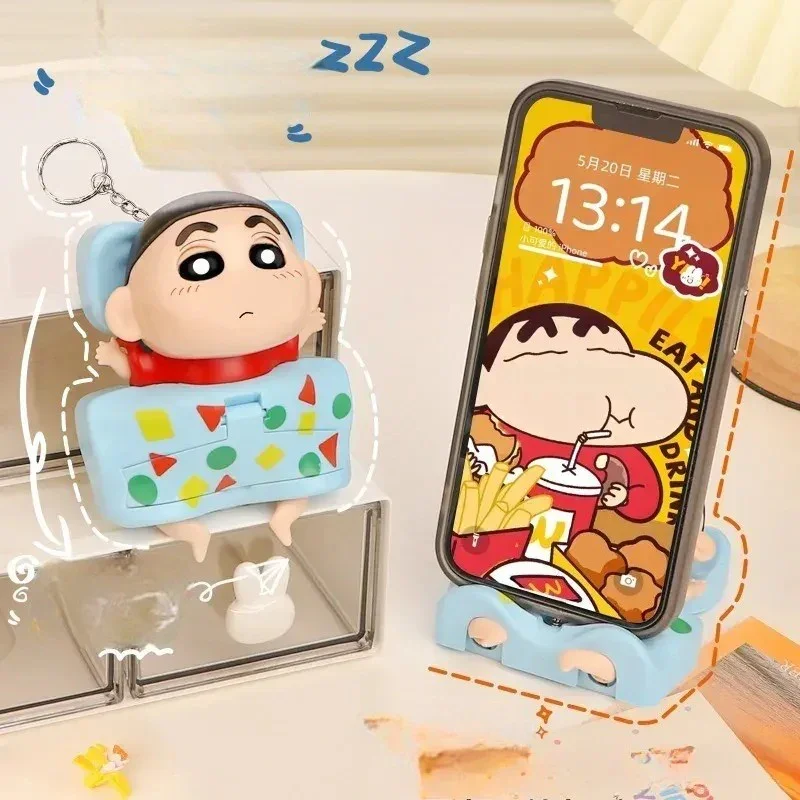 Sleepy Shinichan Phone Stand Keychain - Image 8