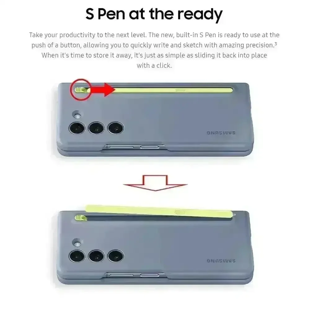 Slim S Pen Case For Samsung Z Fold 5 - Image 2