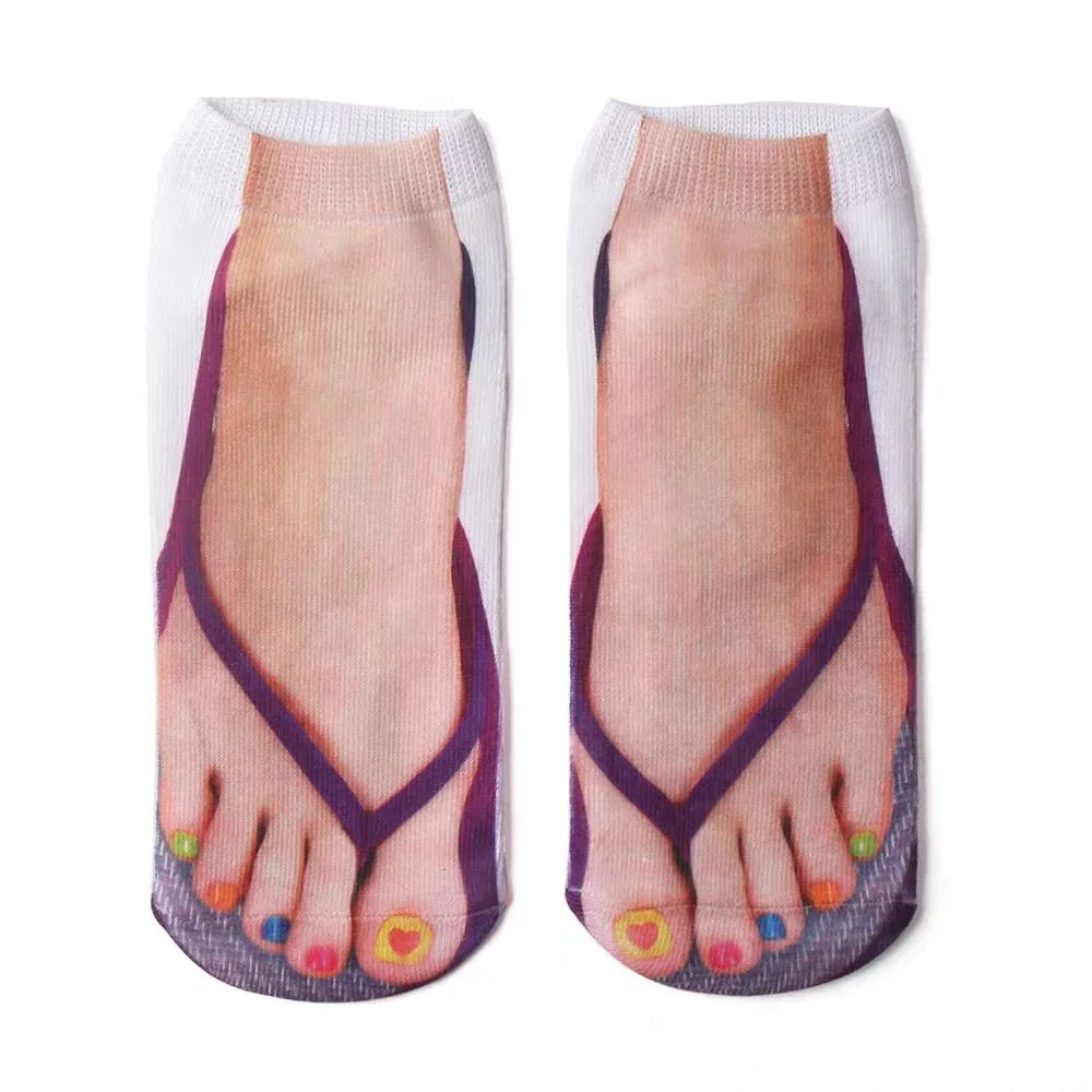 Slipper Fun Fashion Socks - Image 7
