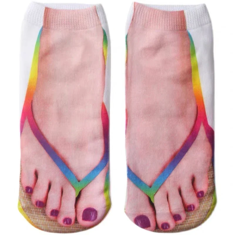 Slipper Fun Fashion Socks - Image 8