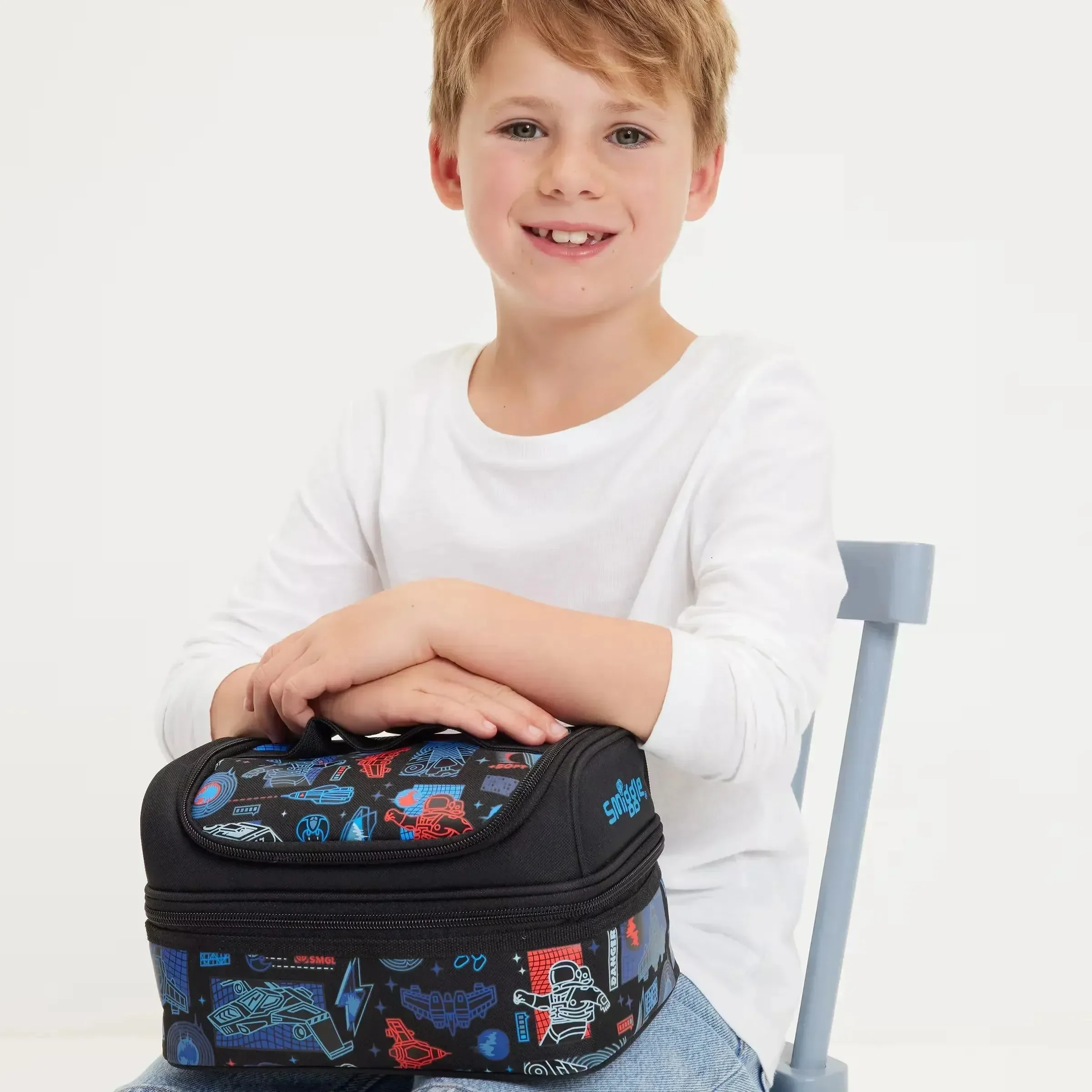 Smiggle Double Decker Lunch Bag For Kids - Image 5