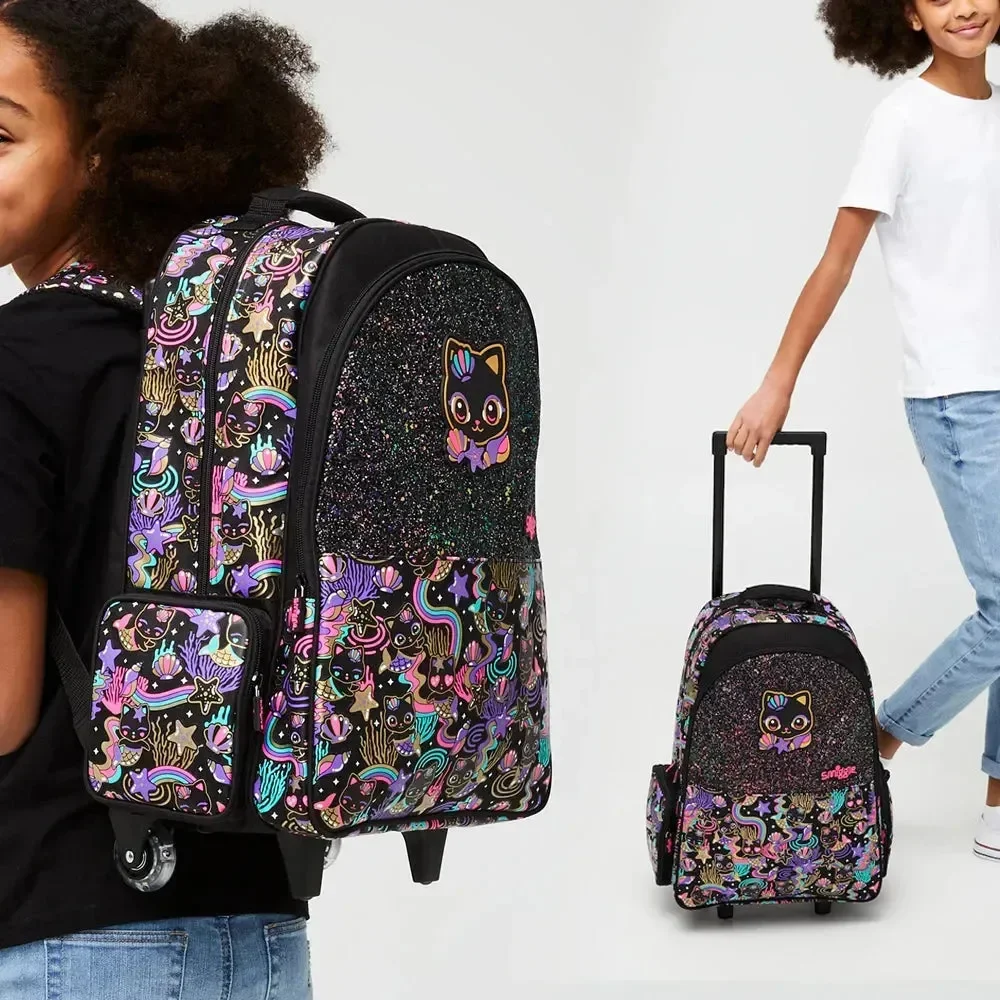 Smiggle All Stars Trolley Backpack - Image 4