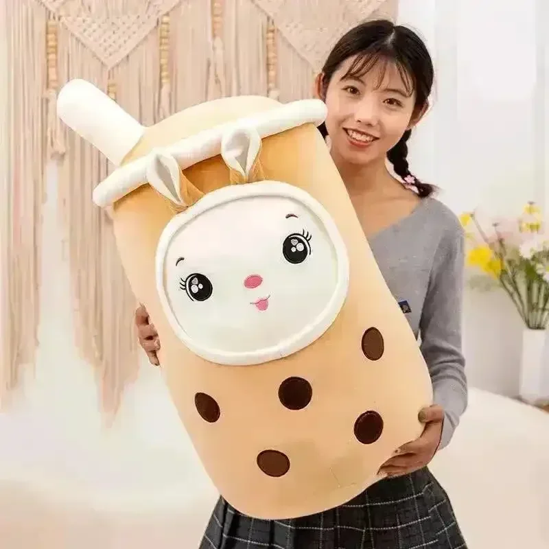 Smiling Face Kawaii Boba Tea Plushie - Image 5