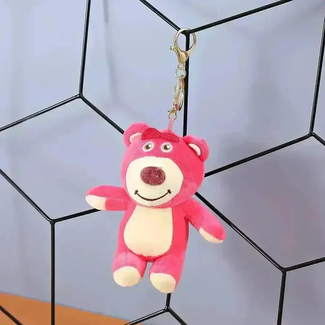 Smiling Lotso Plush Keychain - Image 2