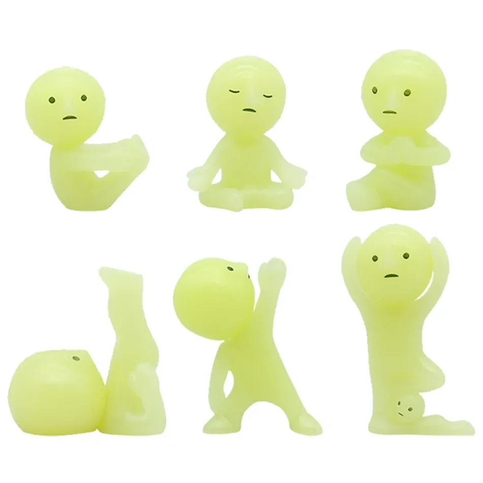 Smiski Yoga Series Glow in the Dark Figurines - Image 5