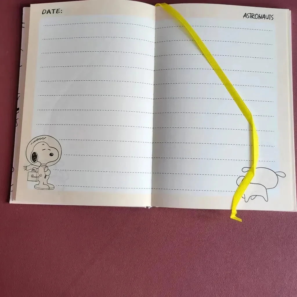 Snoopy Cozy Canvas A5 Notebook - Image 6