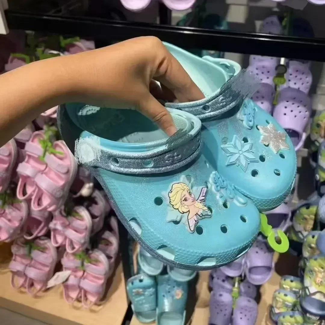 Snow Princess Sparkle Clogs - Image 3