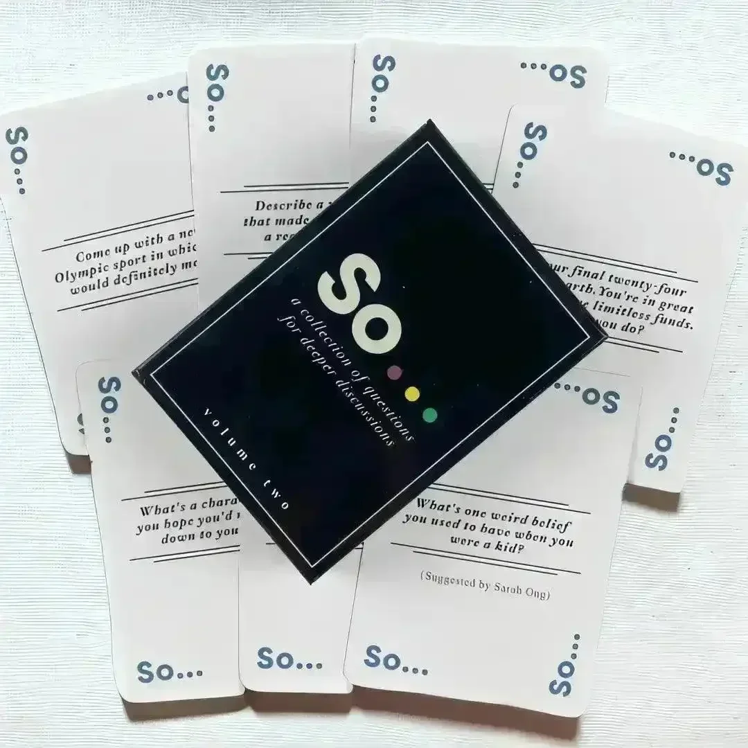 So Deeper Discussions Card Game - Image 3
