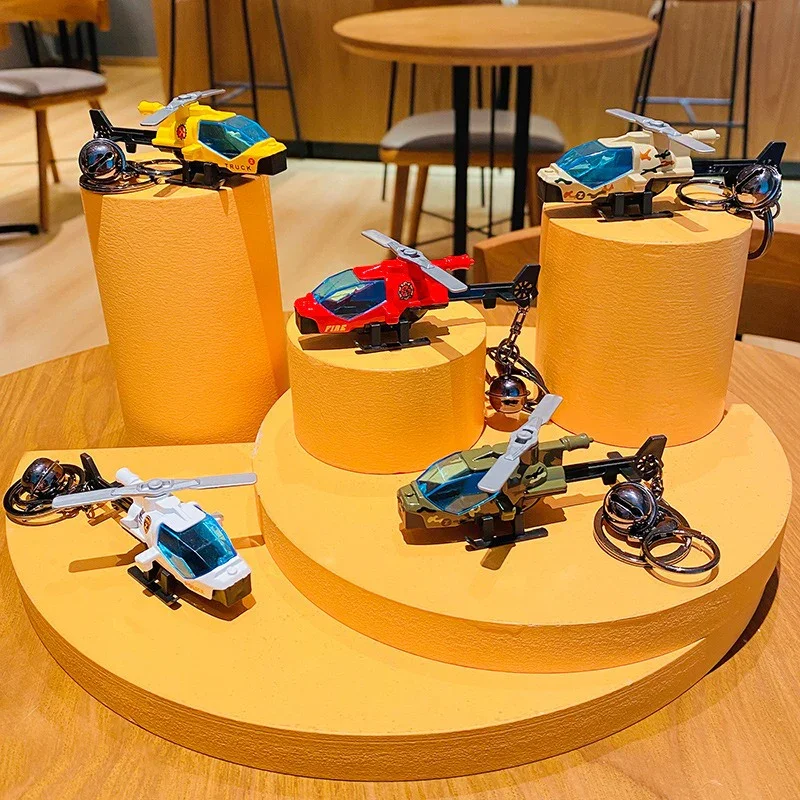 Soaring Mini Helicopter Keychain - Image 13