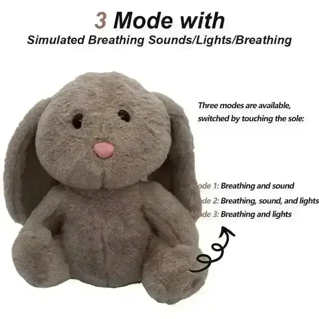 Soothe and Snuggle Breathing Baby Bunny - Image 7