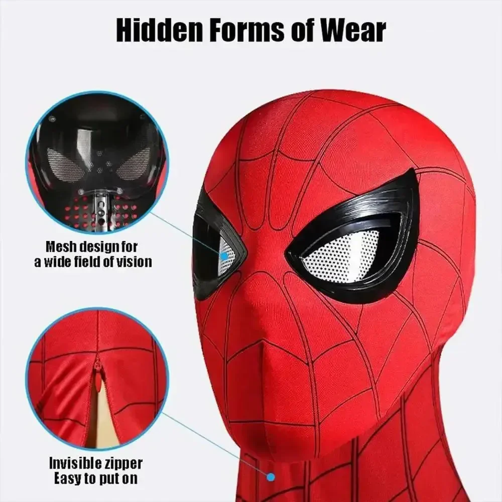 SpiderVision Luxe Mask: Spider-Man Mask with Moving Eyes - Image 13