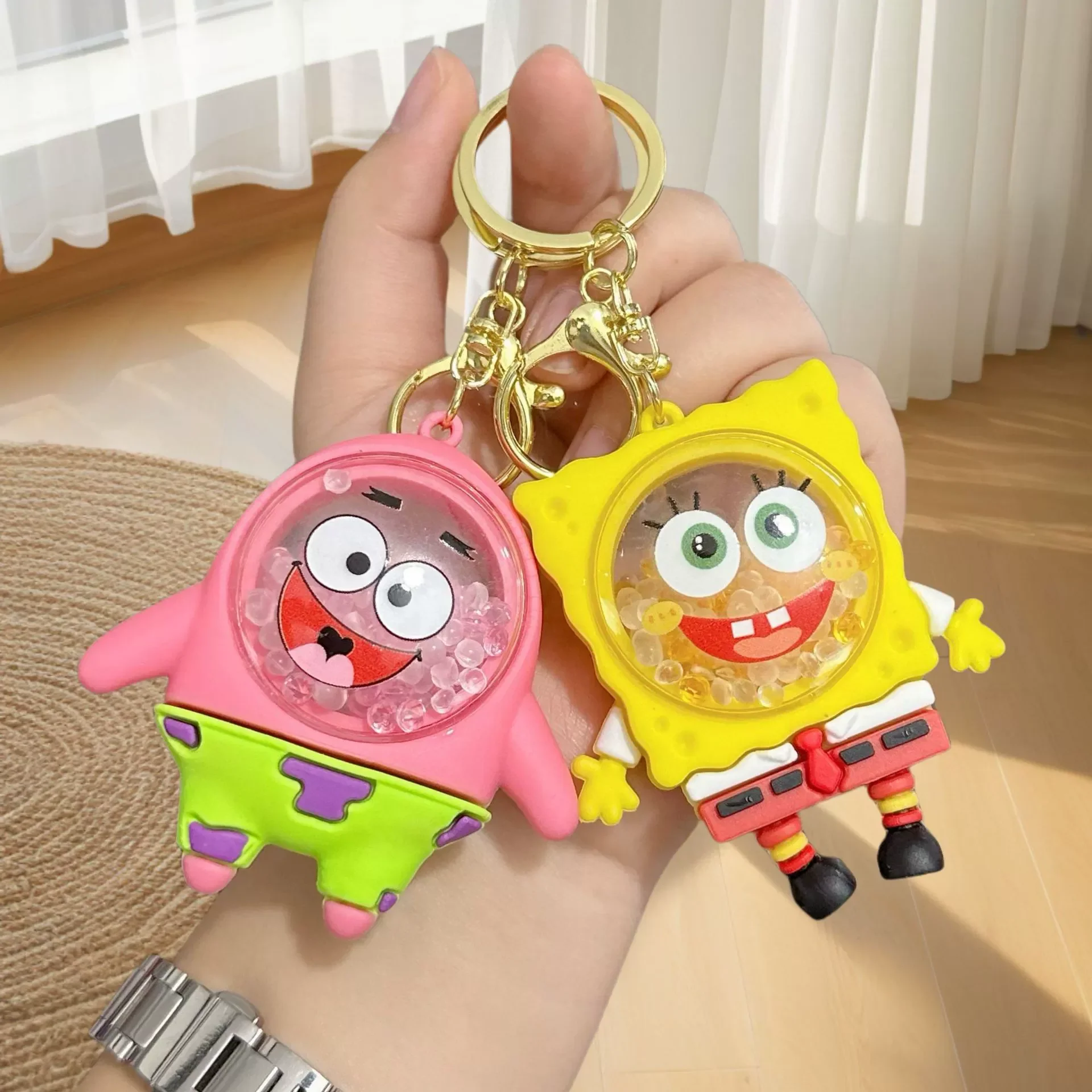 Spongebob Bubble Bead Keychain - Image 3