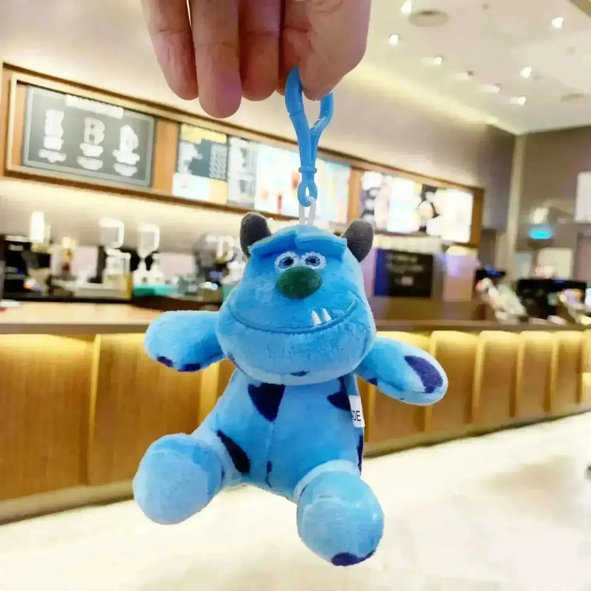 Spongebob & Sullivan Plush Keychain - Image 4