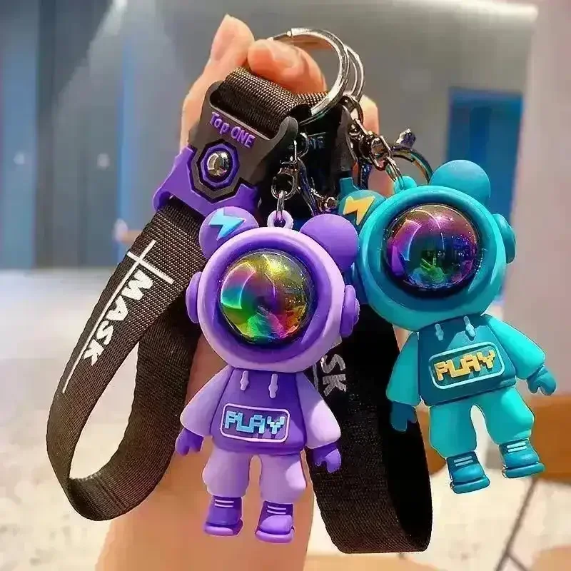 Sporty Bear 3D Keychain - Image 3
