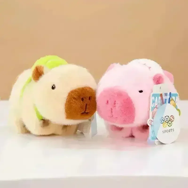 Sporty Capybara Wag Tail Plush Bracelet (23 cm) - Image 5