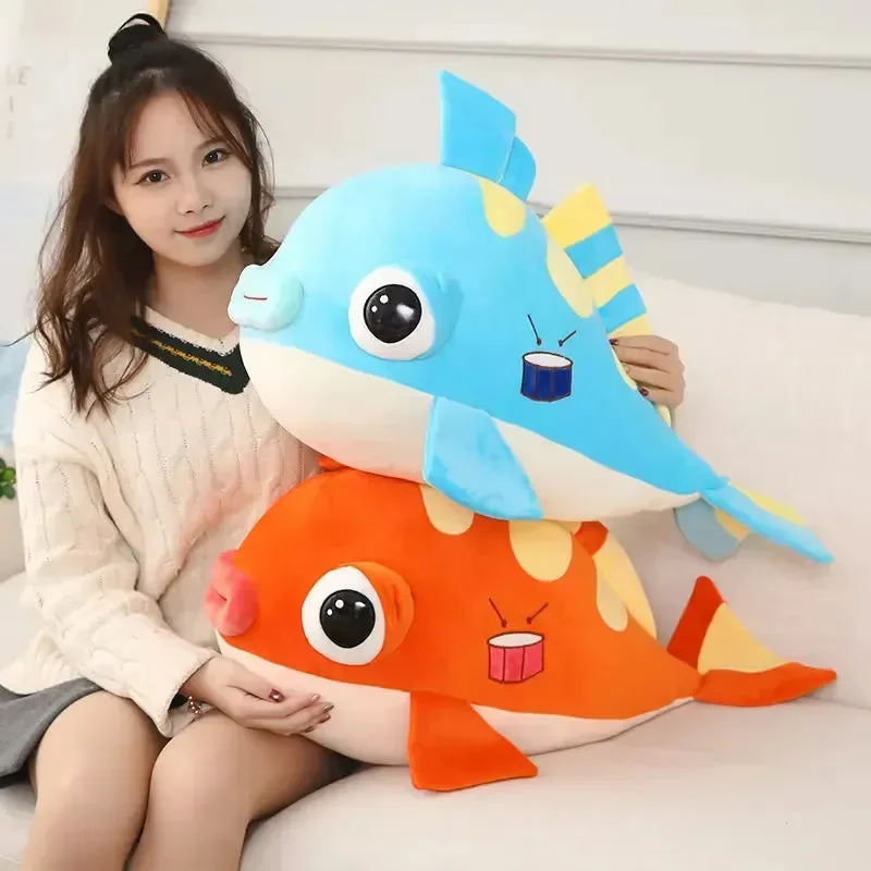Squishy Fat Clownfish Plush Toy (45 cm)