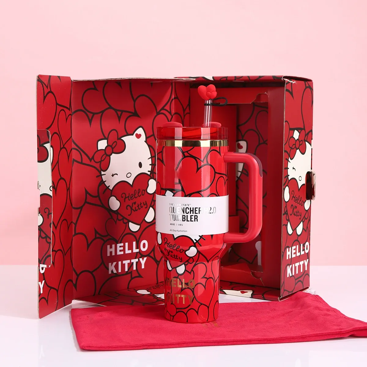 Stanley Hello Kitty Sweet Hearts Tumbler (40 oz) - Image 11